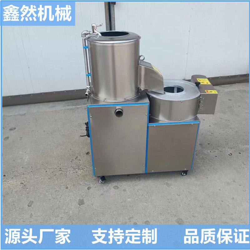 不锈钢电动切片切丝机土豆磨切机薯条处理设备全自动土豆切条机