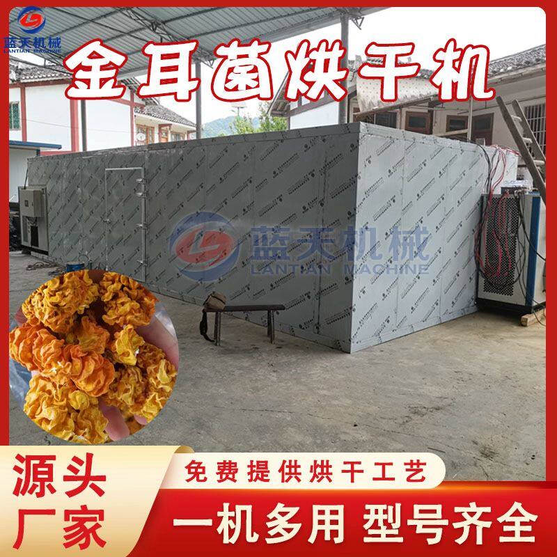 金黄银耳烘干设备 空气能云南黄木耳黄耳脱水烘干房 金耳菌烘干机