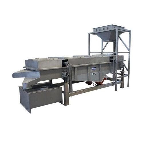 混凝土配料直线振动筛 砂石分级筛 大型混凝土骨料筛分机 50吨/时