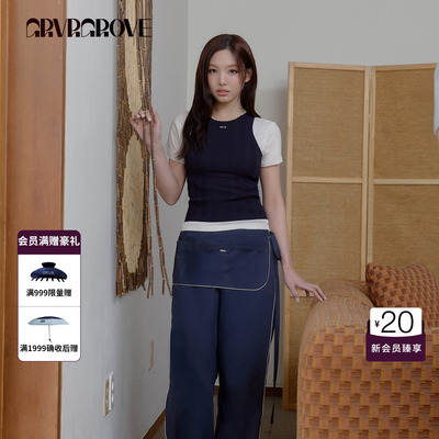 【林娜琏同款】GRVR GROVE官方旗舰店26SS无袖针织衫GS26KNC10