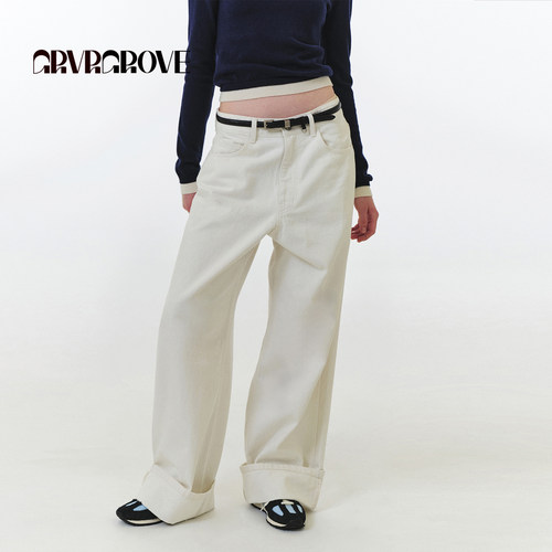 GRVR GROVE官方旗舰店 2026PS春季女士细腰带皮带百搭 GP26ACC63