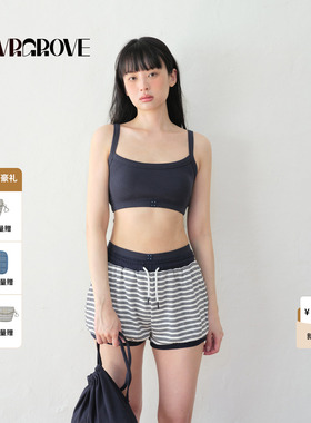GROVE官方旗舰店2025BS系列夏季款女士短款吊带背心BM5SL02M