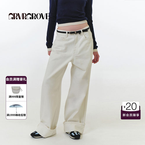 GRVR GROVE官方旗舰店 2026PS春季女士细腰带皮带百搭 GP26ACC63