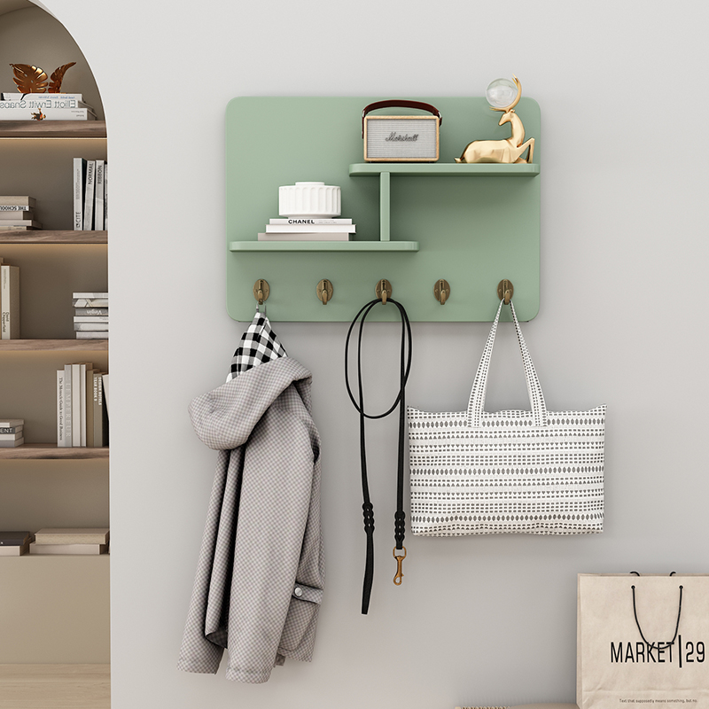 热销电表箱装饰画2023新款简约免打孔配电箱挂画改造置物架电闸箱