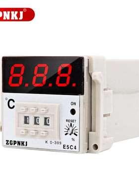 热销数显温控仪E5C4-R20K温度调节仪器温控表控制器K型恒温器0-39