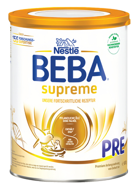 德国雀巢BEBA至尊版贝巴Pre段新生婴幼儿配方进口奶粉至27年2月份