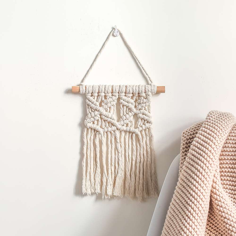 Nordic woven ins PENDANT HANDMADE tapestry living room wall