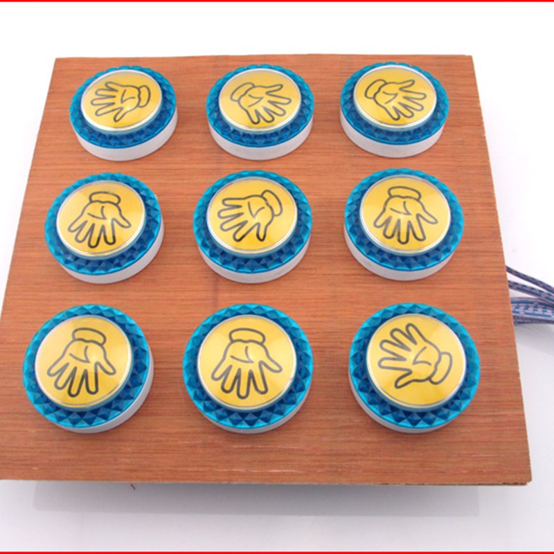 密室逃脱道具九宫灯密码锁/密室道具九宫格密室逃生锁逃生九宫格