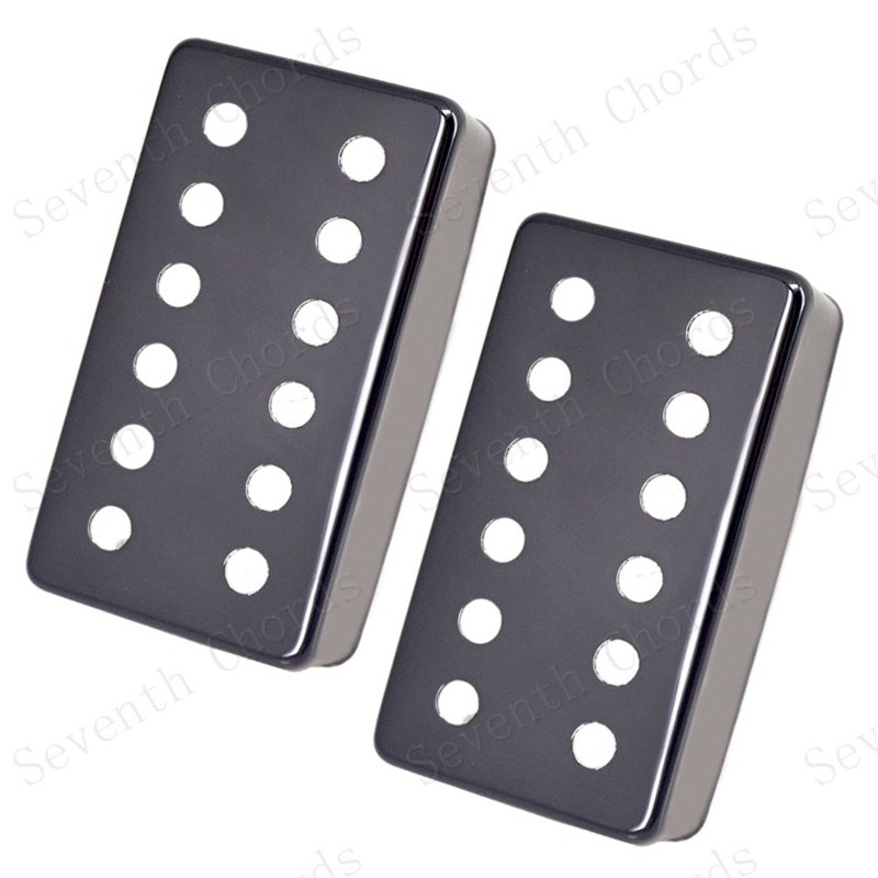 LP EPI 6弦12孔金属电吉他双线圈拾音器盖子黄铜盖外壳铜壳外罩