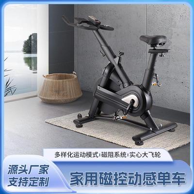 跨境新款磁控静音动感单车家用室内减肥燃脂健身车运动器械