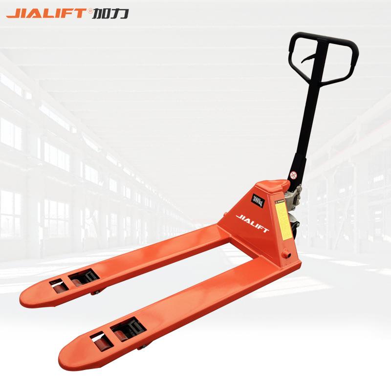 手动液压搬运车叉车地牛三重加厚（加厚弹簧加厚钢板加厚PU轮）