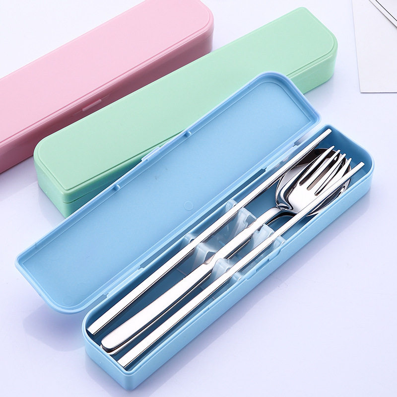 现货韩式304不锈钢餐具筷