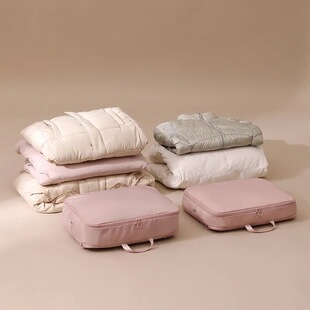 新款衣服收纳袋旅行大容量行李袋衣物整理防水羽绒服收纳包