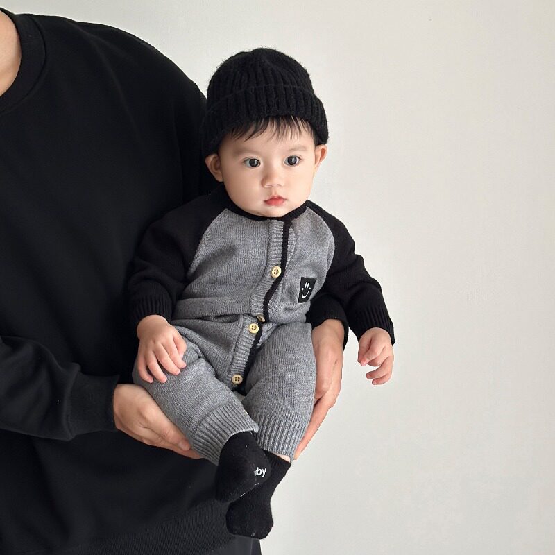 婴儿连体衣春秋季衣服超