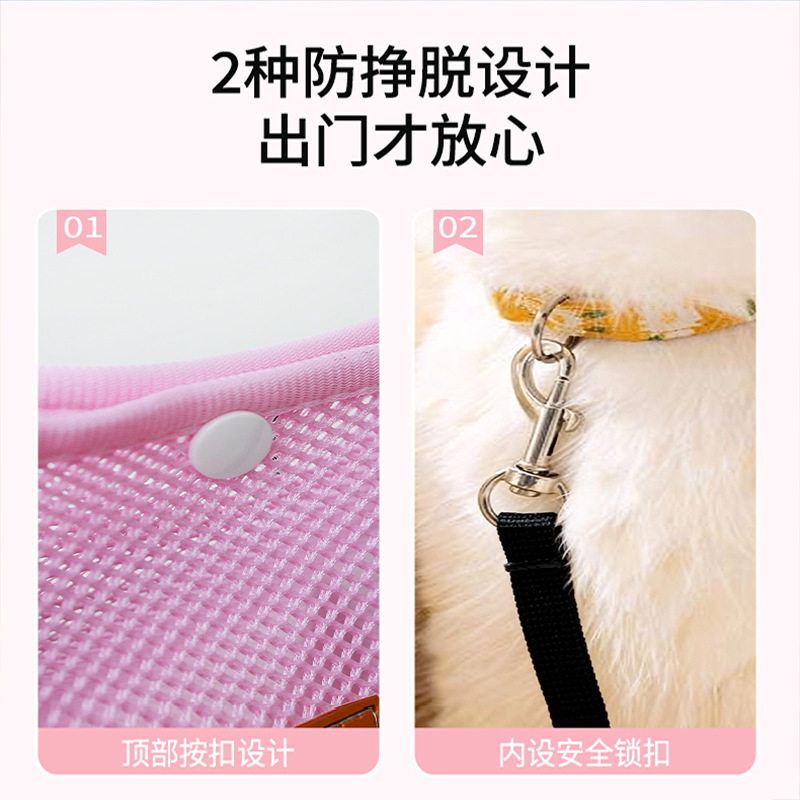 外出宠物单肩包网眼耐抓宠物包透气猫包折叠斜挎手提工厂