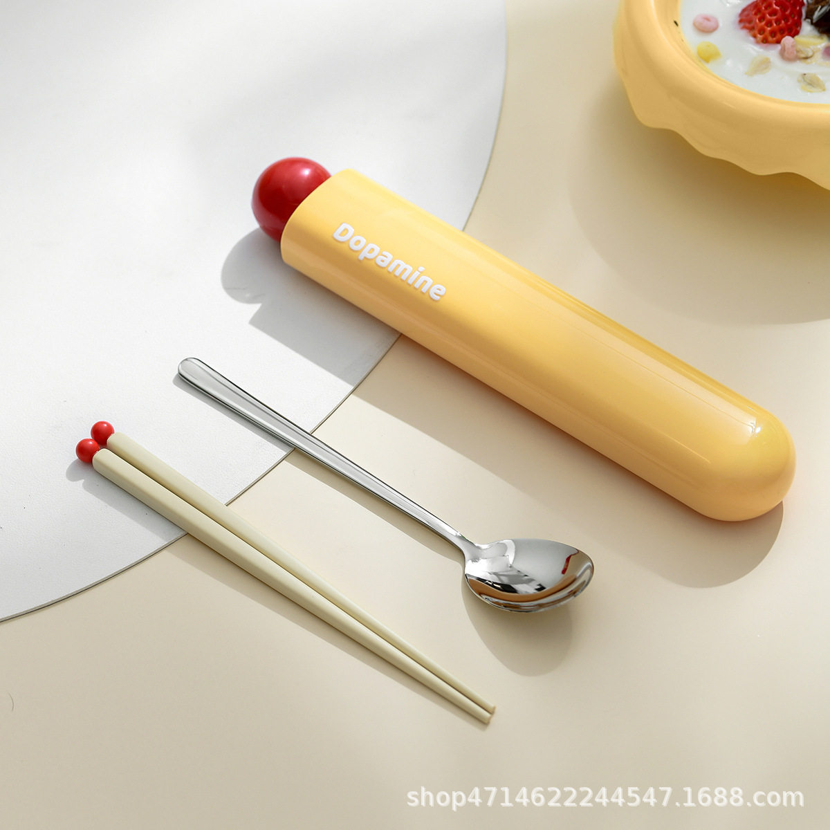 筷子勺子套装一人食便携