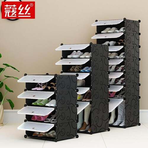 极速Carcase shoe box plastic transparent shoe cabinet box sh