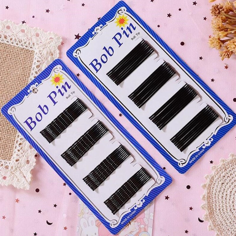 360PCS Black Bobby Pins Girl Hair Pins Grips Clip Wave Flat