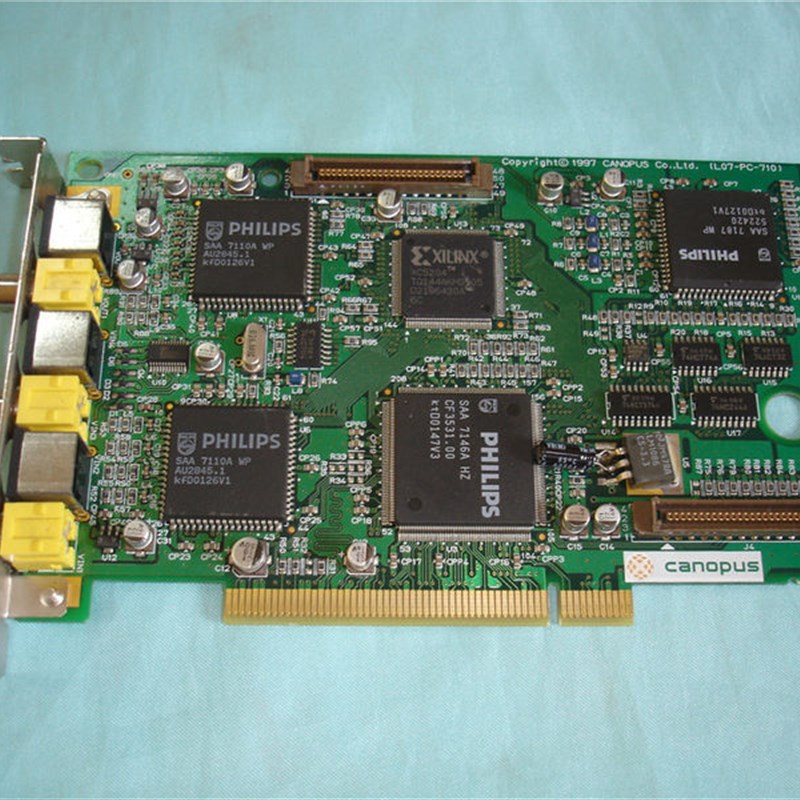 议价9成新CANOPUS康能普视影片图像采集卡L07-PC-710议价