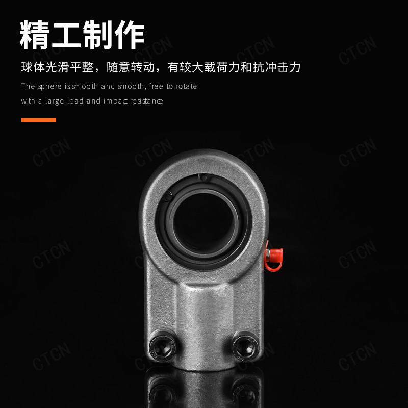 液压油缸耳环GIHN-K16 20 25 32 40 50 63LO关节轴承注塑机接头狡