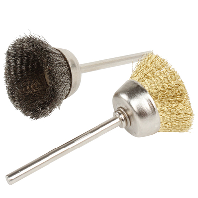风磨笔抛光机电磨钢丝刷打磨轮除锈抛光磨头文玩清理刷头工具