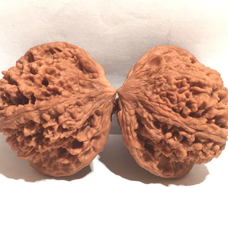 文玩麻核桃四座楼狮子头大把玩核桃精品手玩磨盘满天星官帽虎头