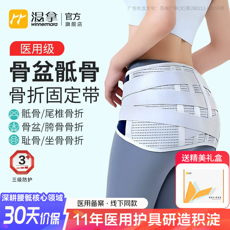 温拿骨盆兜骶骨折固定带胯尾椎耻坐骨髋骶髂关节术后医用护具Y08
