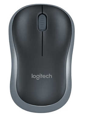 罗技M186无线鼠标办公笔记本台式电脑光电鼠标2.4GHz