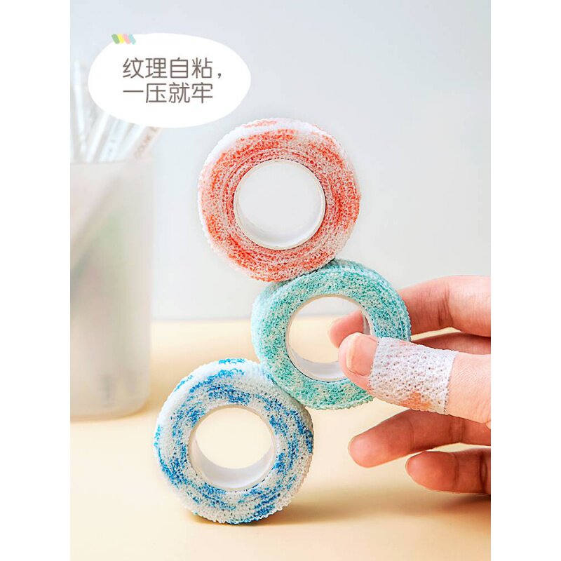 6卷装防咬手指神器防扣手指套儿童防抠指甲护指防磨防茧保护套ins