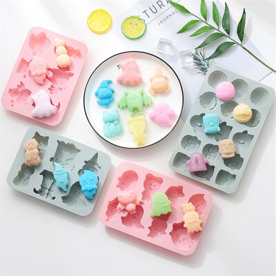 Silicone Cake Mold Halloween Pumpkin Ghost Baking Mold Diy H