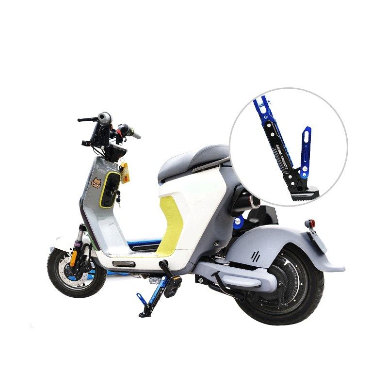 适用九号电动车脚撑可调节边撑C90/C80/F90M/A35改装脚架支架配件