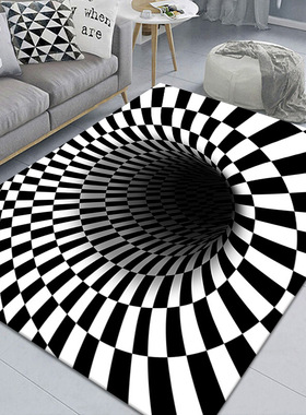 3D Visual Clown Floor Mat Halloween Door Mat Entrance Door R