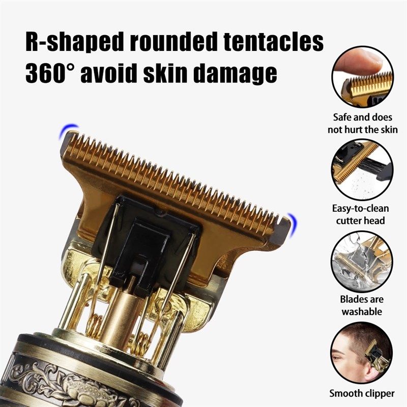 T9 USB Electric Hair Clipper Man Shaver Beard Trimmer 理髲器