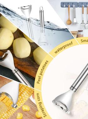 New Stainless Steel Corn Stripper Corns Threshing Corn Thres