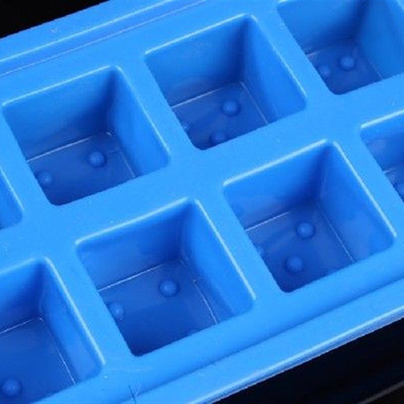 2pcs 12 Grids Silicone Square Shape Ice Cube Mold Candy