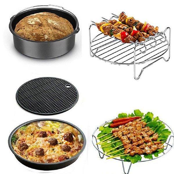 Air Fryer Accessories Set Universal Round Roasting Rack