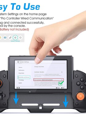 For Nintendo Switch Gamepad Controller Handheld Grip Double