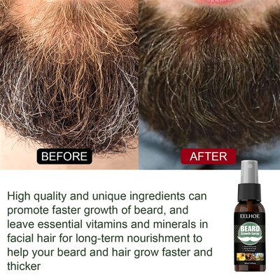 Beard growth promotion spray real man masculinity uninhibite