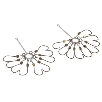 2pcs High Carbon Steel Sharp Explosion Hook Fishing Tackle J