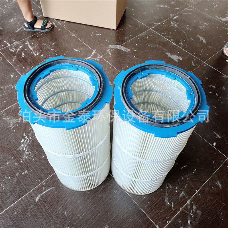 极速六耳夹头快拆式除尘滤筒滤芯炭素喷涂喷砂抛丸机工业吹尘器滤