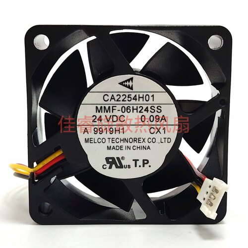 全新三菱CA2254H01 MMF-06H24SS-CX1 24V 0.09A 变频器散热风扇