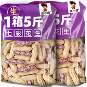 云南特产七彩花生2025新货晒干原味带壳生花生休闲解馋零食坚果