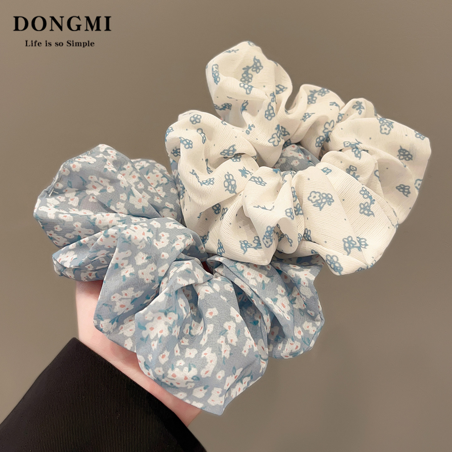 清新俏皮小雏菊头花洋气大肠发圈