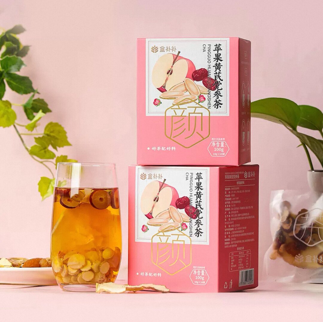 盒马盒补补苹果黄芪党参茶100g图片