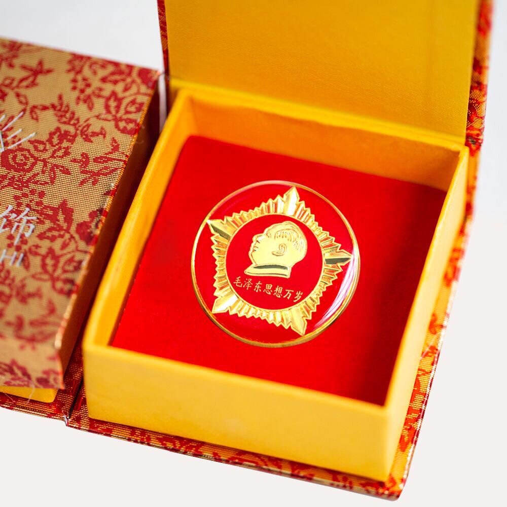 毛爷爷纪念像章毛生席胸章勋徽章胸针党徽章胸毛伟人纪念像章择注