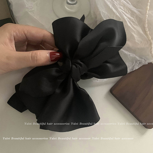 发夹女2025新款高端特大号发量多抓夹绝美侧边发夹鲨鱼夹法式复古