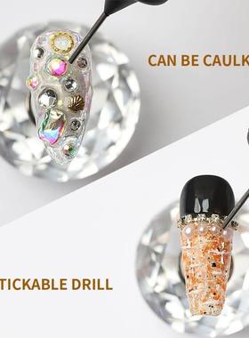 10Ml Lem Seni Kuku Lem Segel Bebas Dicuci Lem Perekat Gel