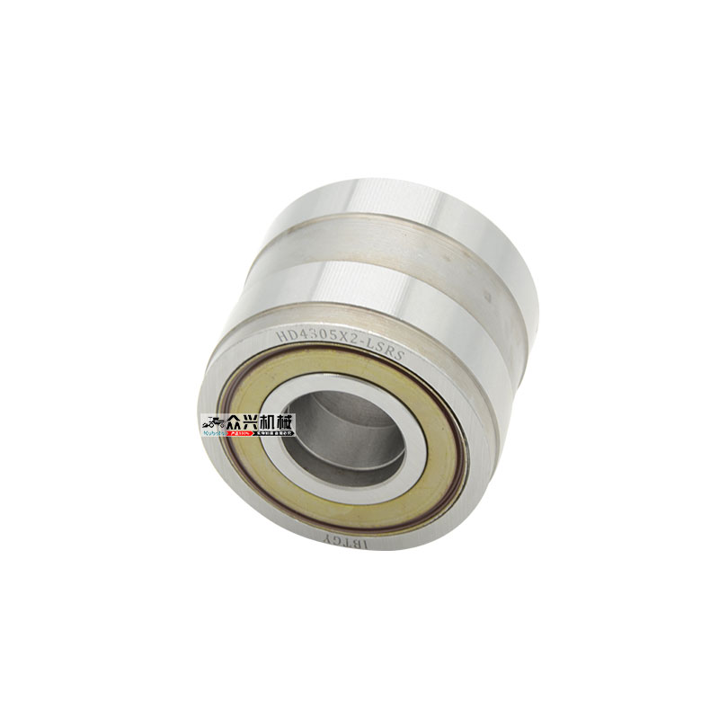 久保田688/988收割机配件新式导向支重轮连体双排轴承305/306/307