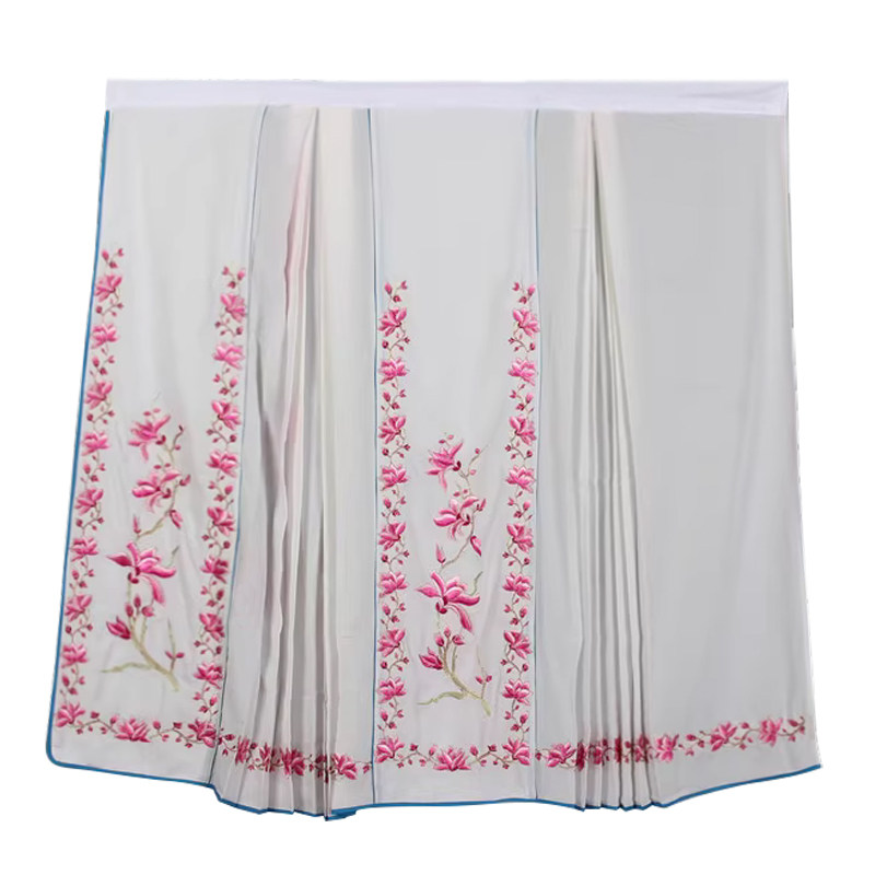 马面裙戏曲服装花旦青衣京剧裙百褶裙 古装戏曲服装绣花腰包裙