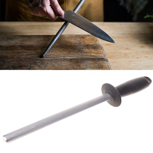 好货Diamond Knife Sharpener Oval 10 inch Professional Chef